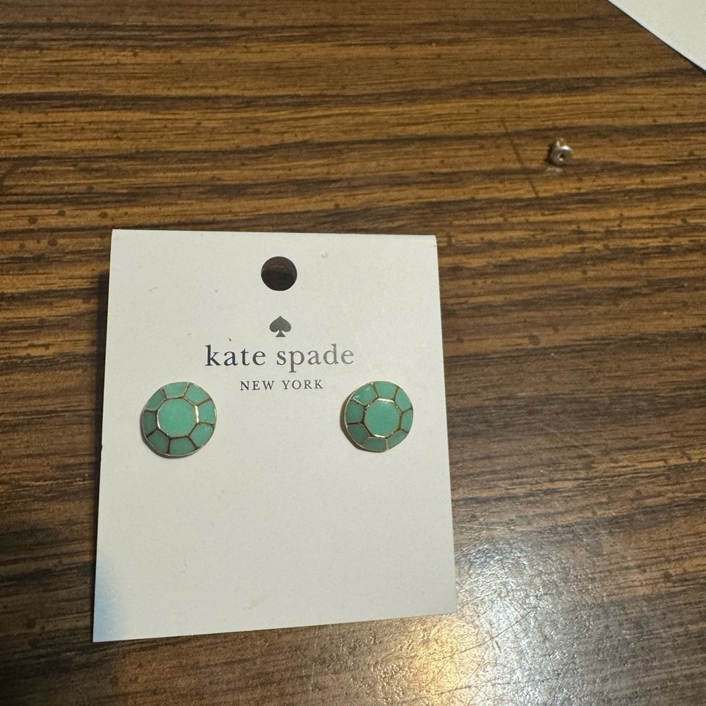 Kate spade turquoise earrings